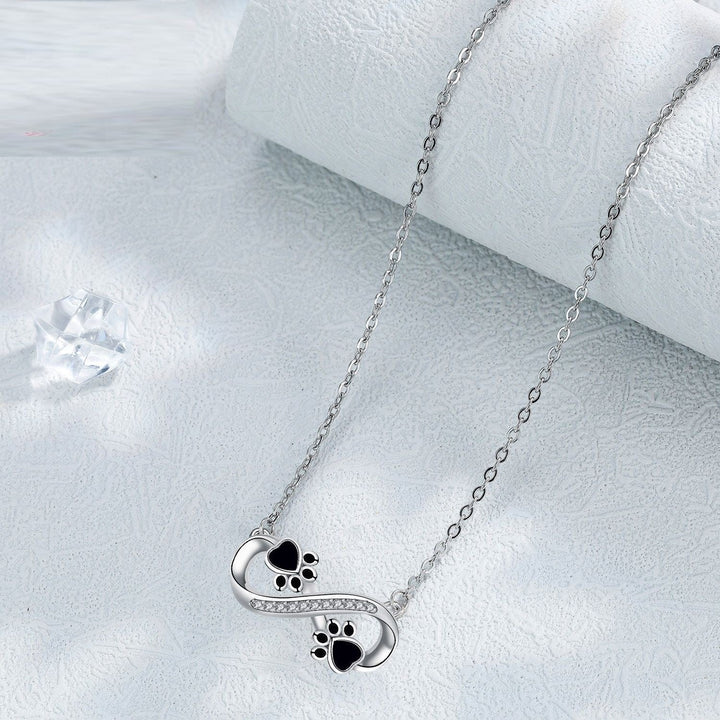"ΑInfinite Love Paw Chain με Ζιρκόνια" can be rewritten as "ΑInfinite Love Paw Bracelet με Ζιρκόνια".