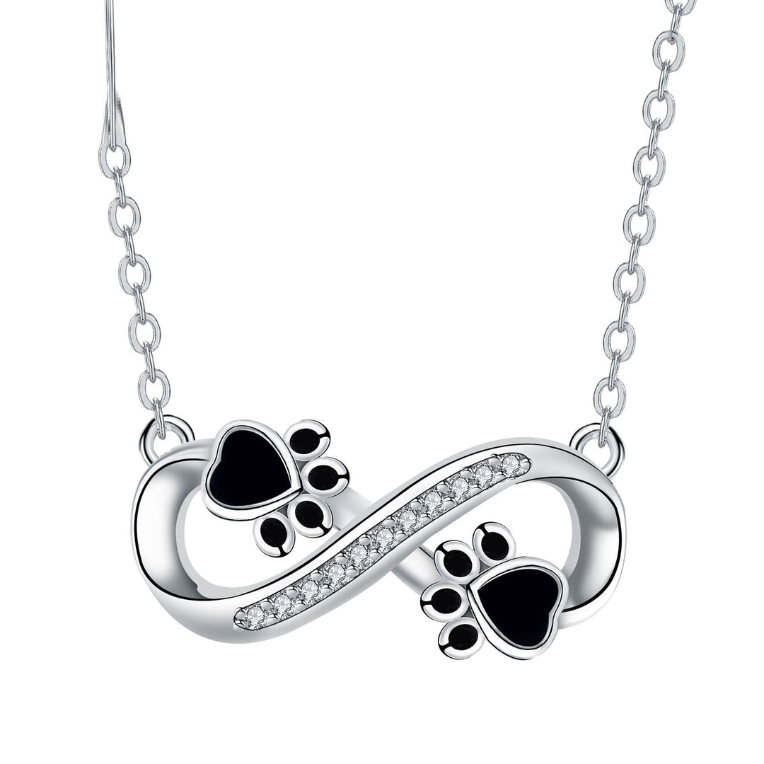"ΑInfinite Love Paw Chain με Ζιρκόνια" can be rewritten as "ΑInfinite Love Paw Bracelet με Ζιρκόνια".