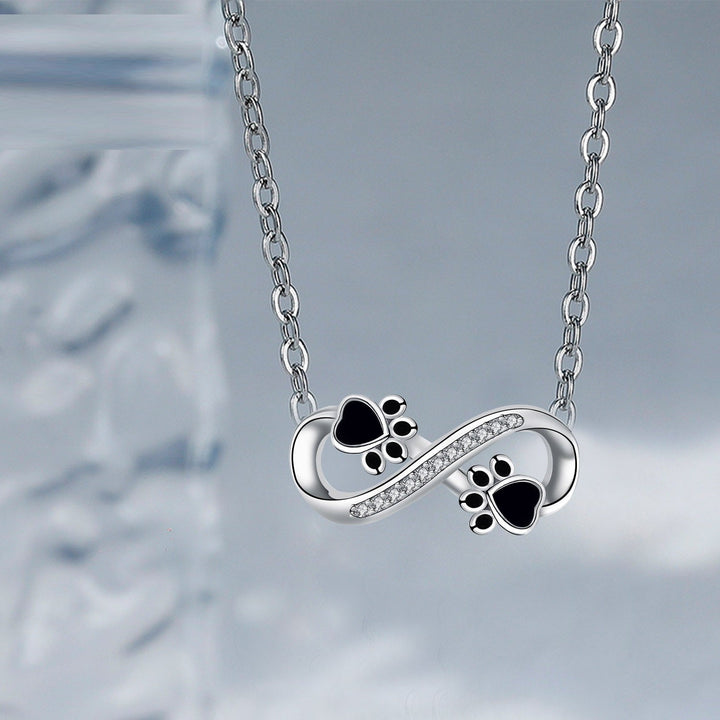 "ΑInfinite Love Paw Chain με Ζιρκόνια" can be rewritten as "ΑInfinite Love Paw Bracelet με Ζιρκόνια".