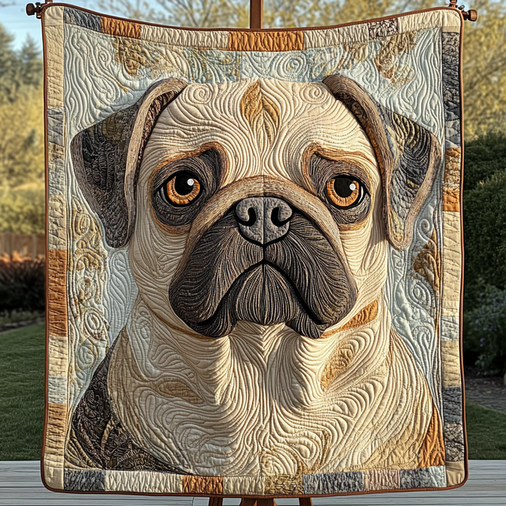 Πανέμορφη Κουβέρτα με Σχέδιο Pug