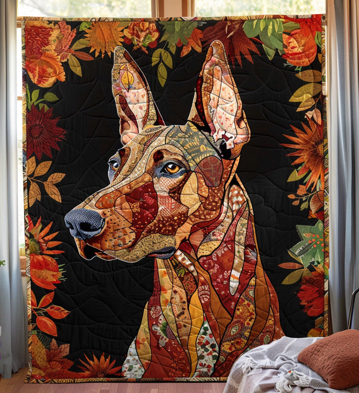 Κουβέρτα Doberman Bliss για το Φθινόπωρο