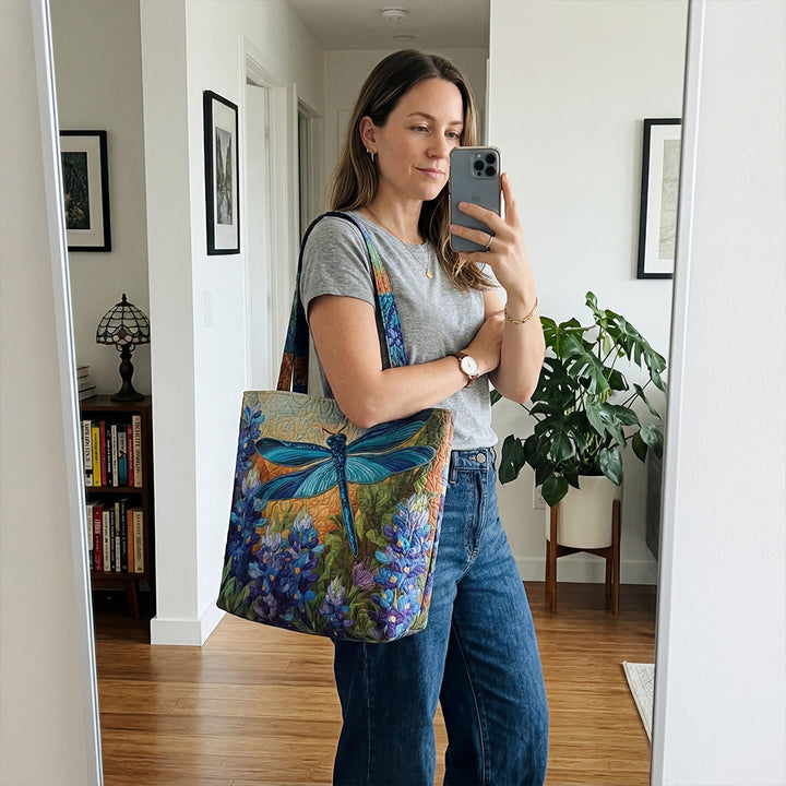 Τσάντα Tote με Φερμουάρ Sunset Stitching