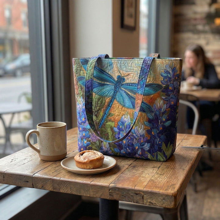 Τσάντα Tote με Φερμουάρ Sunset Stitching