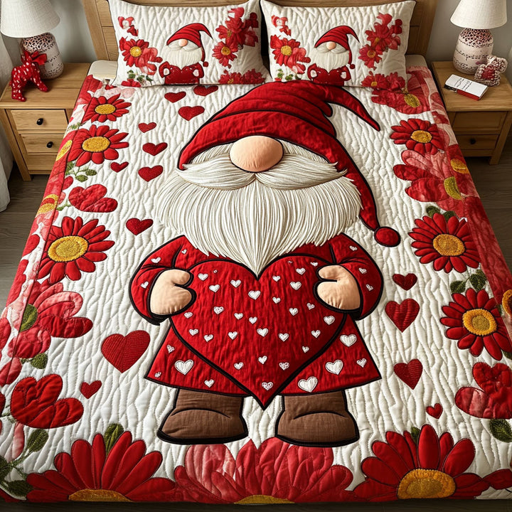 Σετ Κλινοσκεπασμάτων 3 Τεμαχίων Valen Gnome Romance