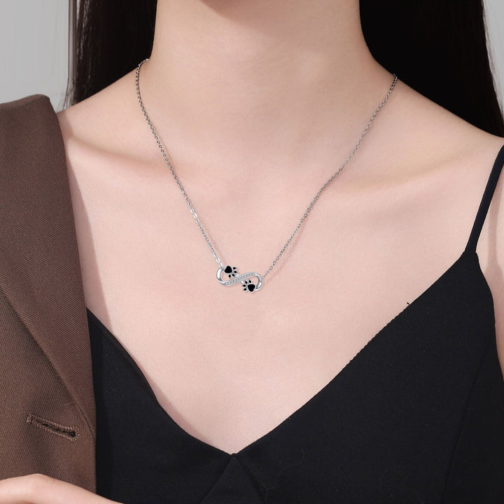 "ΑInfinite Love Paw Chain με Ζιρκόνια" can be rewritten as "ΑInfinite Love Paw Bracelet με Ζιρκόνια".