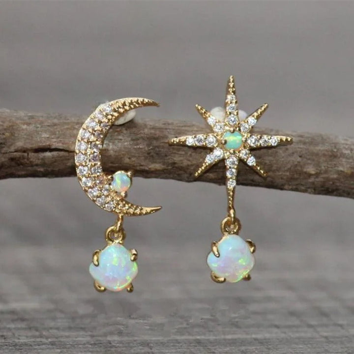 Classic Star Pearl Earrings